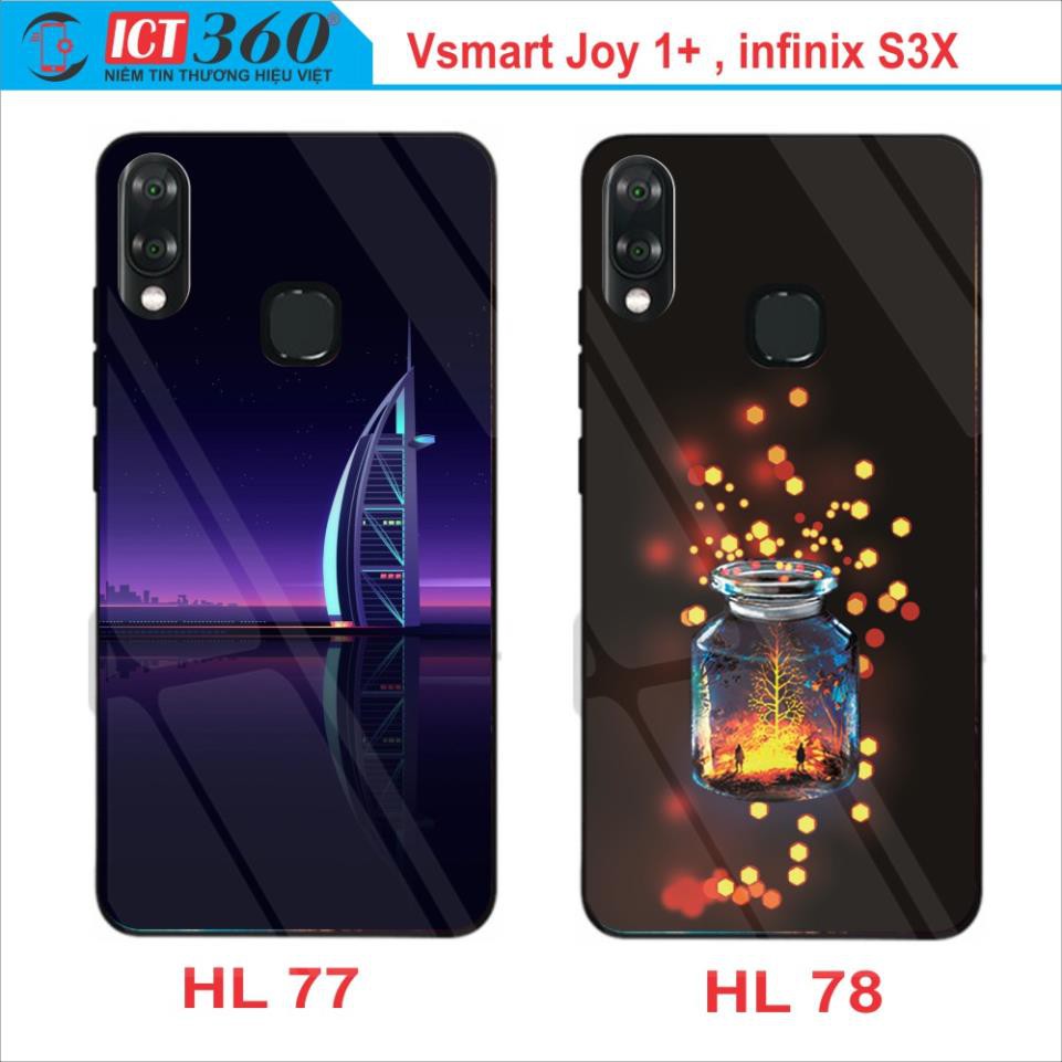 Ốp Lưng Kính Nano Vsmart Joy 1 Plus  / Infinix S3X - in theo yêu cầu