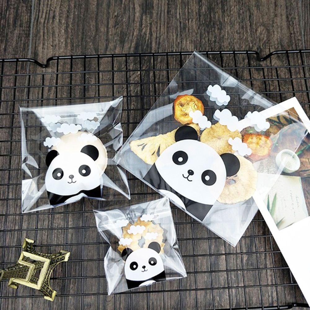 Set 100 Túi Đựng Kẹo Hình Gấu Trúc Cho Tiệc Cưới