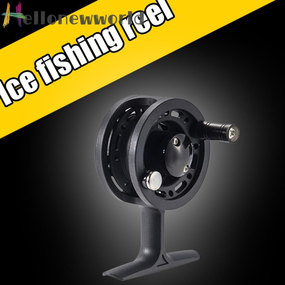 Hellonewworld Ice Fishing Reel Left Right Hand Plastic Raft Fly Wheel Fishing Tackle Tool