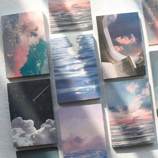 Set 100 Miếng Giấy Trang Trí Sổ Tay Họa Tiết Độc Đáo