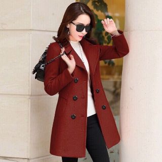 ÁO KHOÁC DẠ 6 NÚT CAO CẤP-AK400370VN
