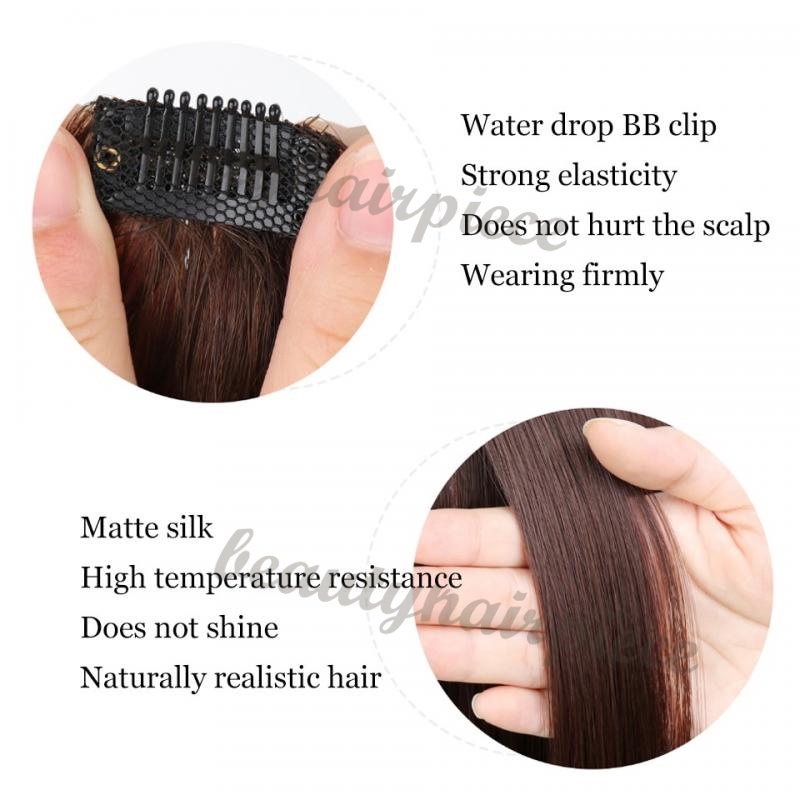 Tóc Mái Giả Nối Dài Phong Cách Hàn Quốc Cho Nữ