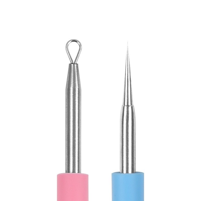 Dụng Cụ Nặn Mụn Hai Đầu Bằng Thép Không Gỉ