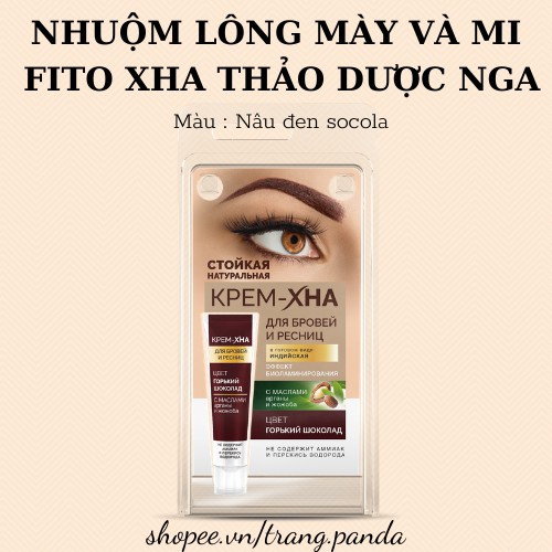 Nhuộm lông mày và mi FITO xha thảo dược Nga (new) | BigBuy360 - bigbuy360.vn