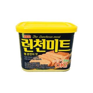 Thịt hộp hàn quốc lotte ok 340gr ngon tuyệt hảo hsd 20/02/2023