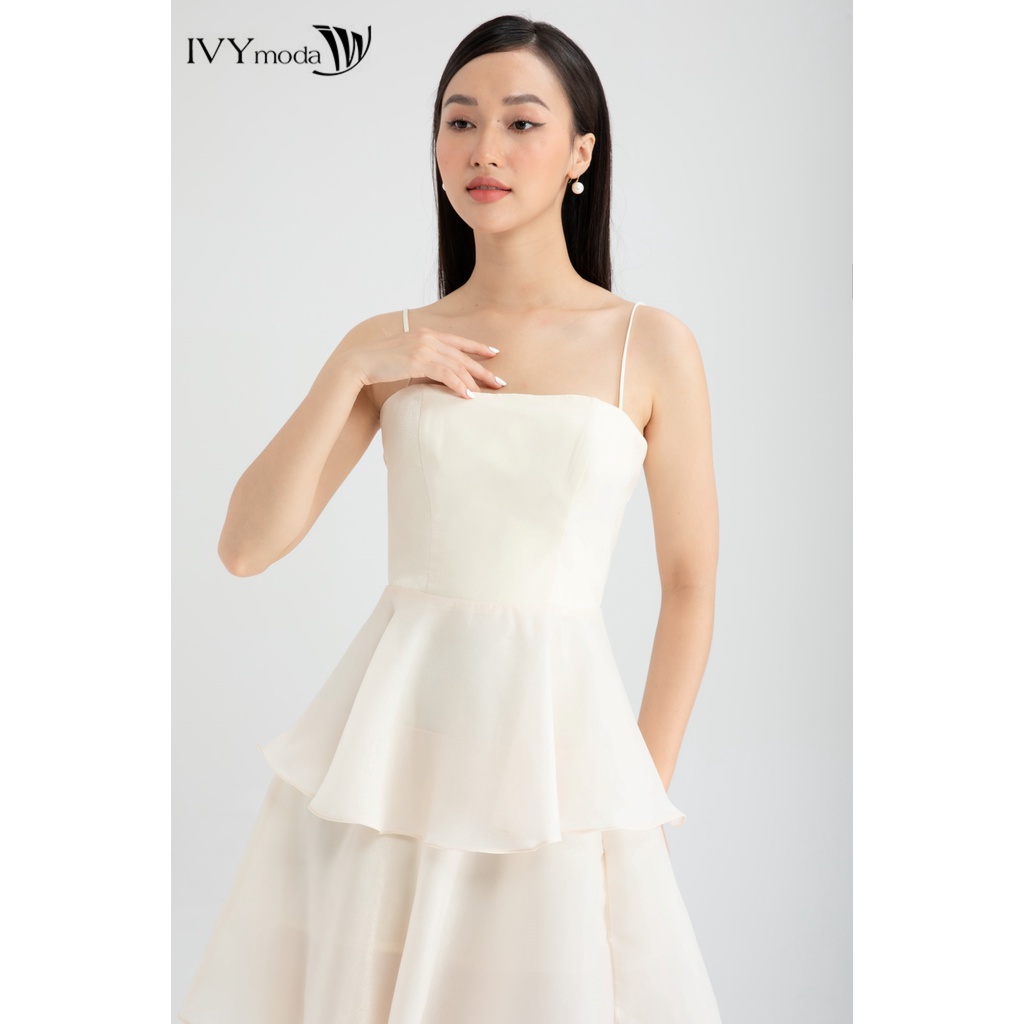 Đầm xòe tùng xếp tầng IVY moda MS 45S2555