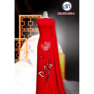 Vải áo dài in hoa