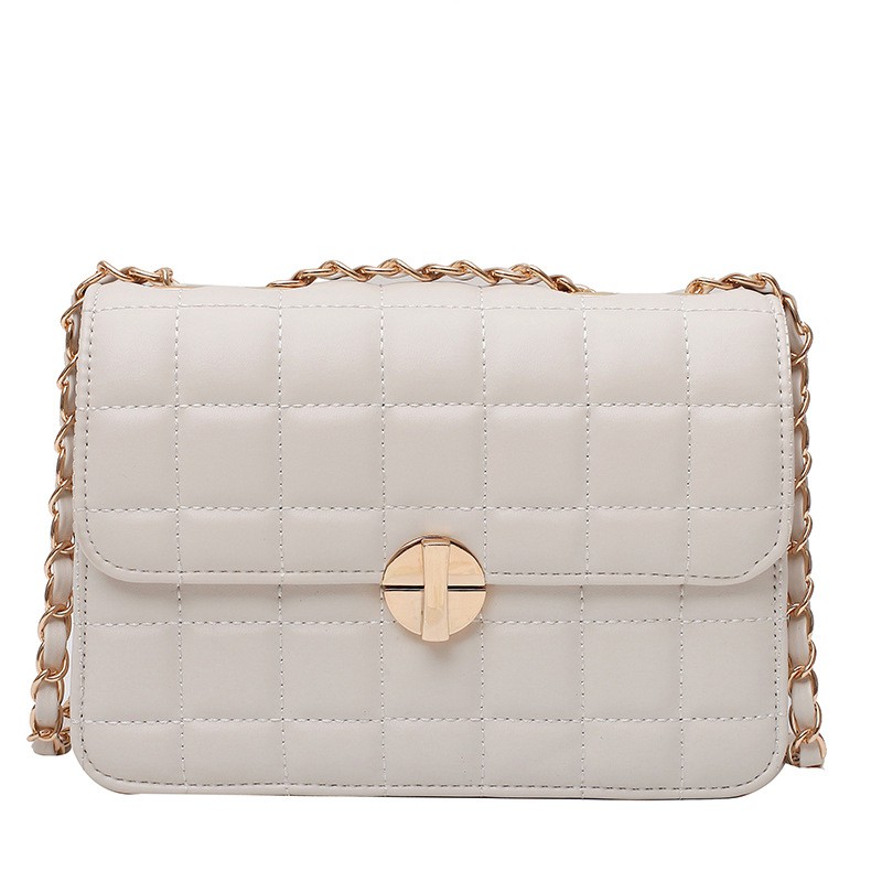 Faya - Túi xách da mềm chần ô thời trang T891