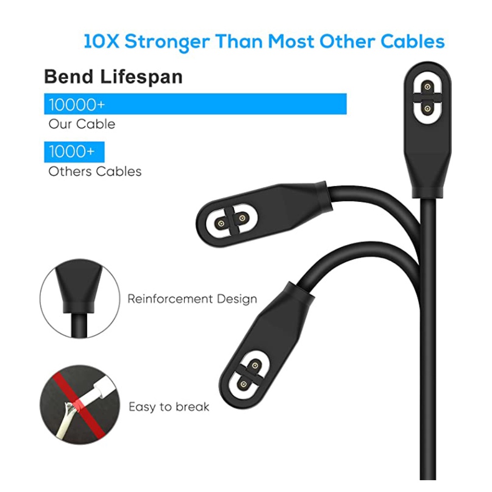 Cho AfterShokz Aeropex AS800 Sạc dòng dữ liệu dây cáp dữ liệu Xương dẫn không dây Bluetooth sạc tai nghe *