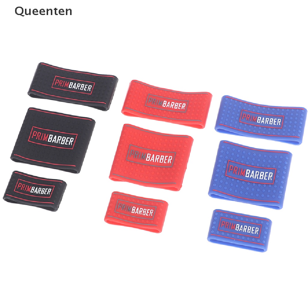 [Hàng mới về] Set 3 đai vòng gắn tay cầm tông đơ cắt tóc chống trượt tiện lợi