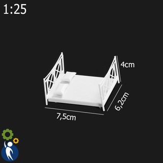 Giường 105 Tỉ Lệ 1:25, Mô hình mini trang trí