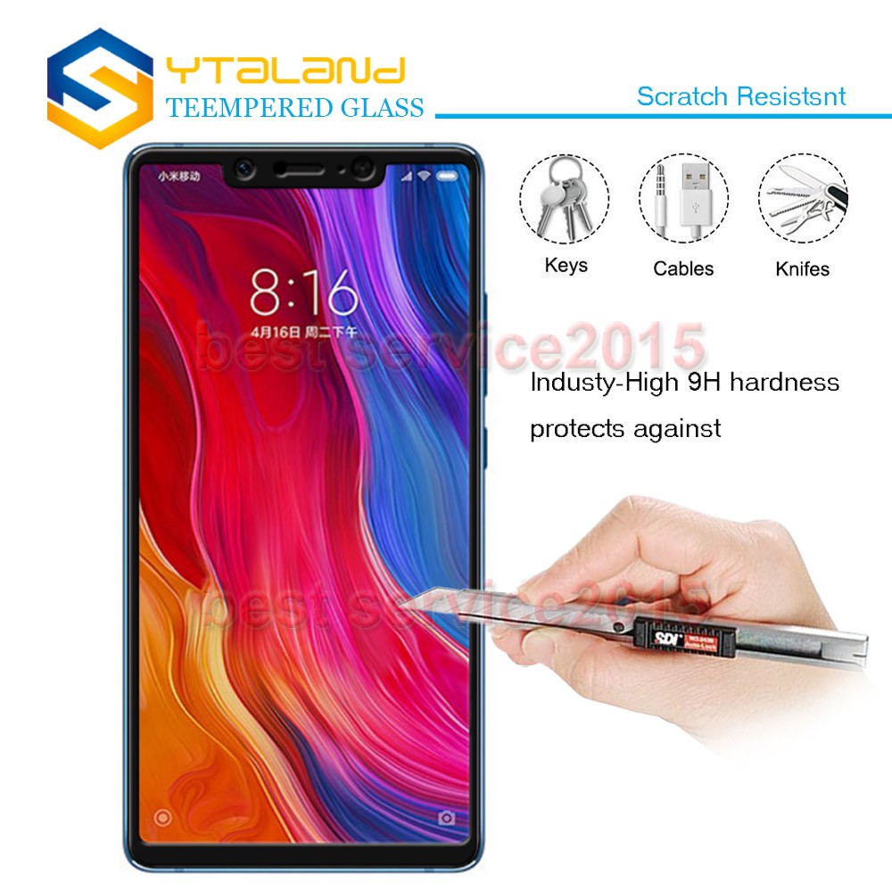 Kính cường lực Xiaomi MI 8 SE FULL màn, FULL KEO Silicon