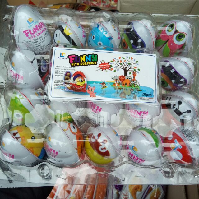 Khay 20 trứng socola