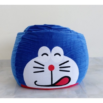 Ghế lười hạt xốp giúp bé tăng khả năng đọc sách  Doremon - ghế gồm 3 món như hình