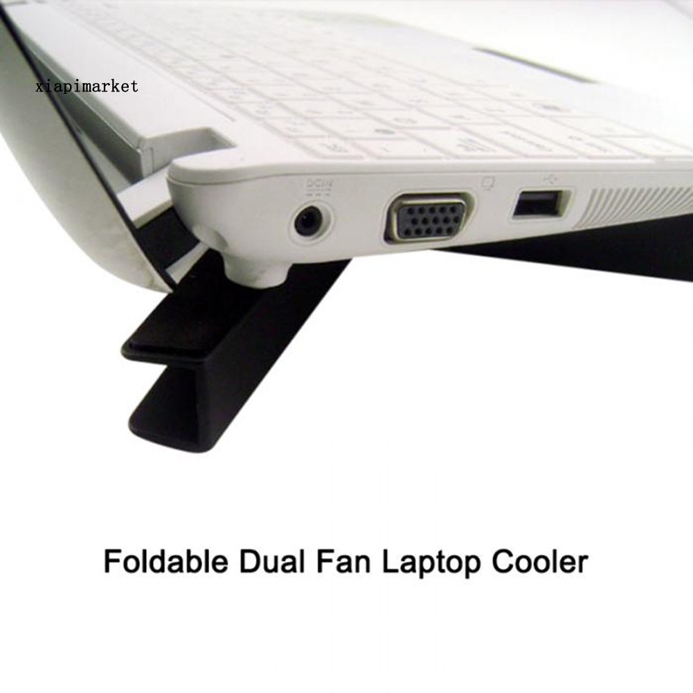 Quạt Tản Nhiệt Làm Mát Hai Đầu USB Không Ồn Cho PC Laptop