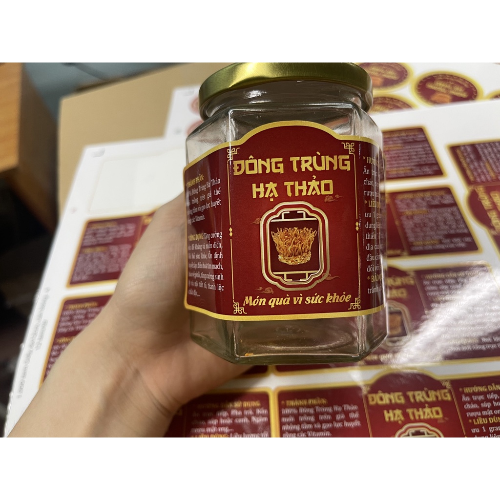 Combo 10 Tem dán đông trùng ha thảo