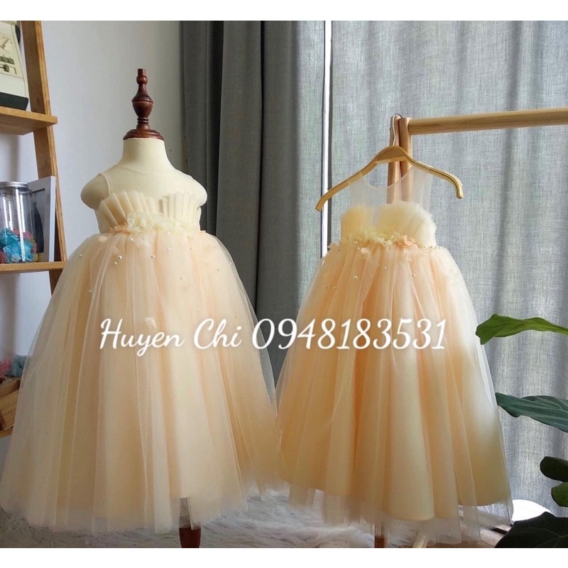 💝Đầm phù dâu From dài 💝 tặng kèm cài tóc👑