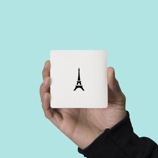 Khuôn decal tháp eiffel