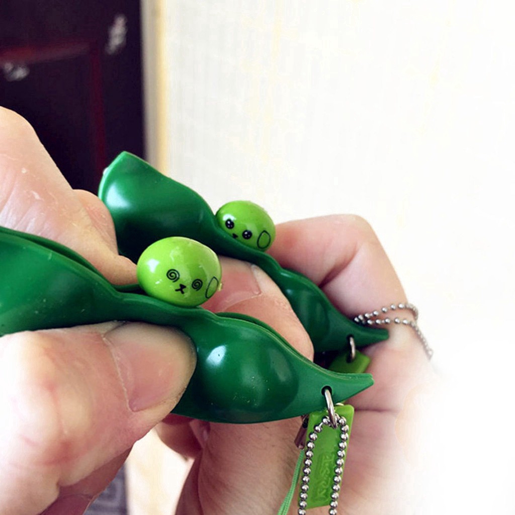 Đồ chơi bóp Squishy hình đậu độc đáo