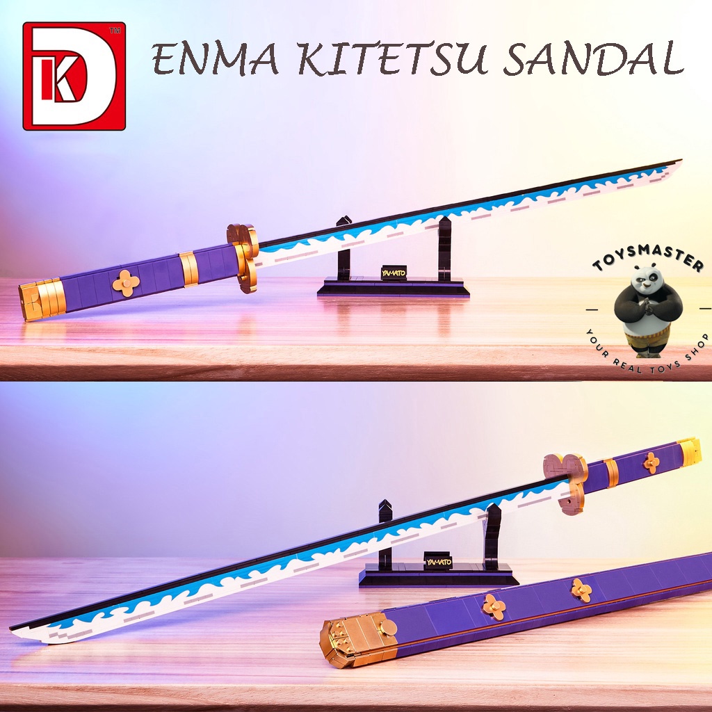 Đồ Chơi Lắp Ráp Kiểu Lego Mô Hình Thanh Kiếm Enma Sandal Của Roronoa Zoro Trong One Piece DK1502 Với 936 Mảnh Ghép