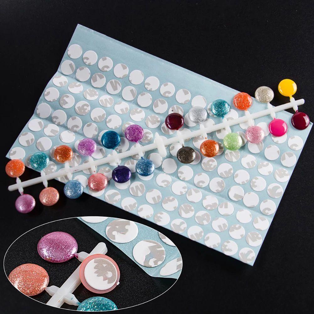 Kệ Để Móng Tay Giả Bằng Nhựa Mặt Phẳng Tiện Lợi Dành Cho Luyện Tập Trang Trí Móng Tay