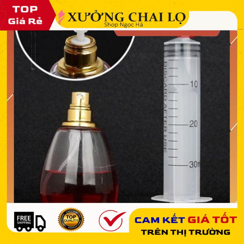 Dụng Cụ Chiết Nước Hoa ❤ GIÁ RẺ NHẤT ❤ Ống xilanh có đầu chiết nước hoa 10ml, phụ kiện du lịch