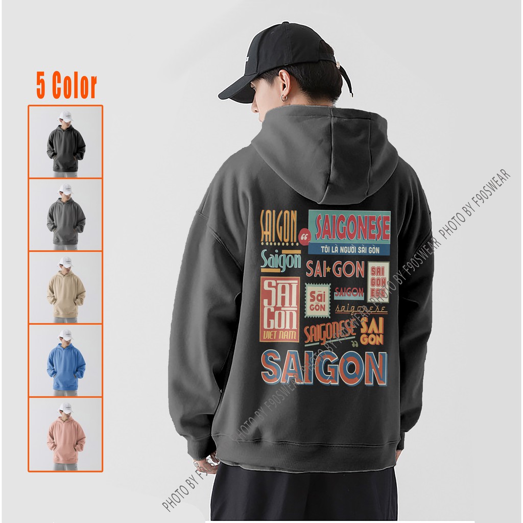 Áo hoodie nam nữ - áo mũ hoodie nỉ thu đông phong cách ulzzang nhiều màu chất nỉ bông dày đẹp HD8