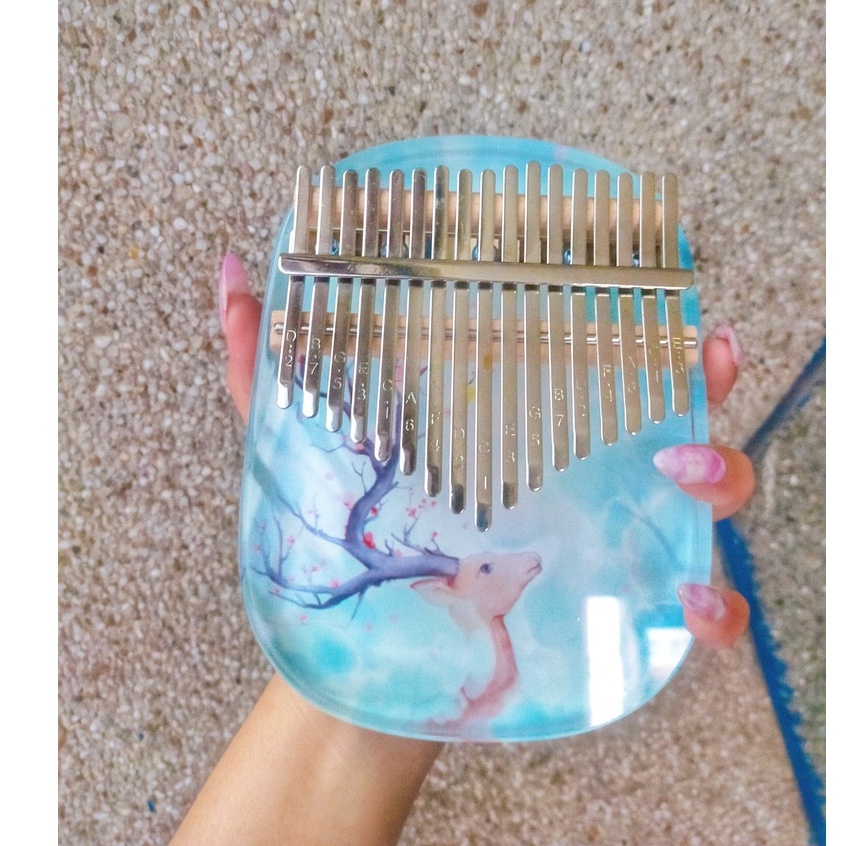Đàn Kalimba trong suốt âm hay 17 phím FREESHIP