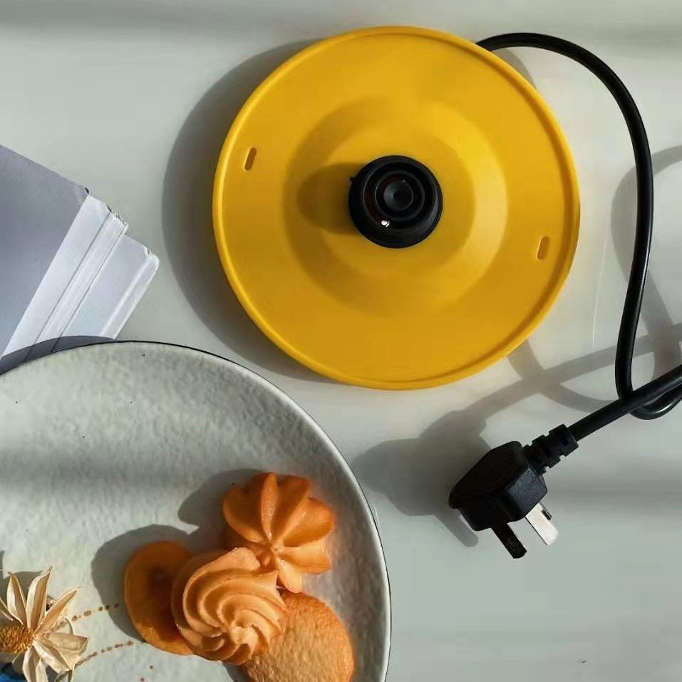 Ấm Đun Nước Siêu Tốc Tự Động Bằng Thép Không Gỉ Hình Vịt Vàng-Bình đun nước siêu tốc dễ thương G.Duck