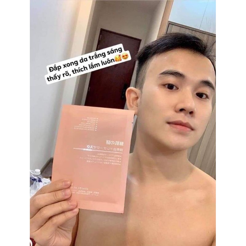 [Hộp 50 miếng] Mặt Nạ Nhau Thai Cừu Cuống Rốn Tế Bào Gốc Nhật Bản Rwine Beauty, Mặt nạ trắng da nhau thau cừu Nhật Bản