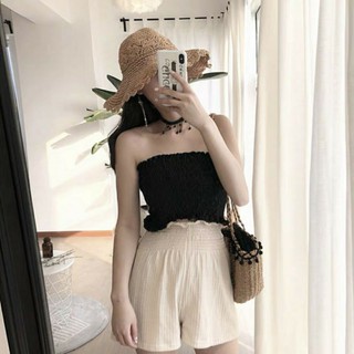 Áo ống nhún croptop đủ màu.