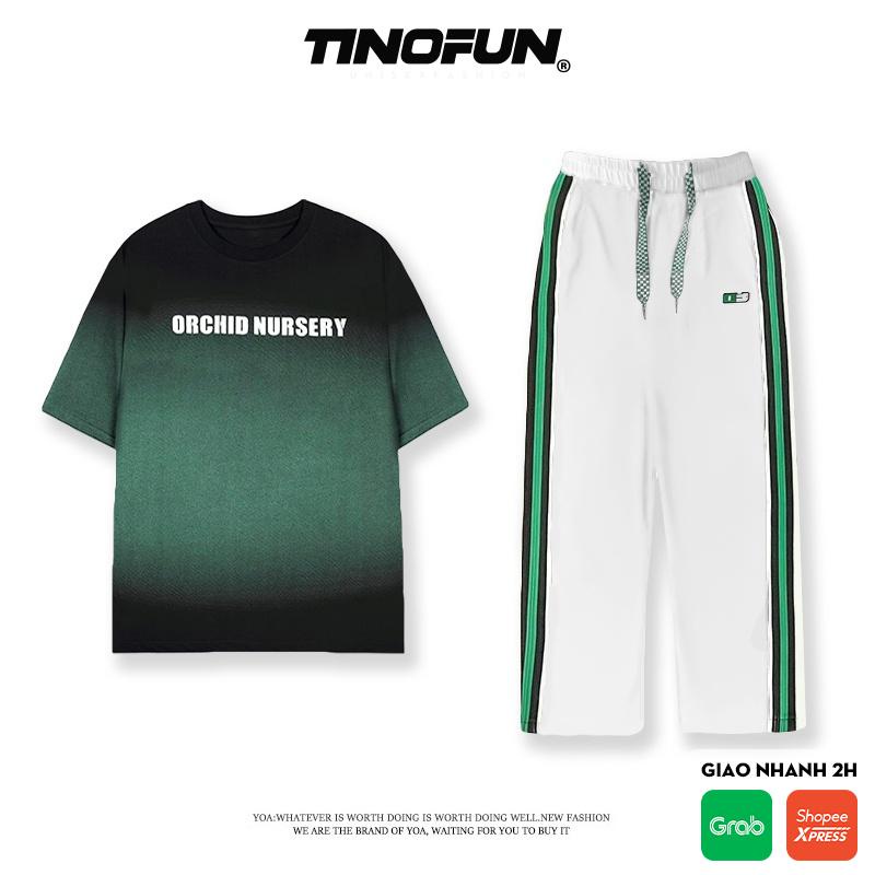 Bộ thể thao unisex nam nữ TINOFUN TT64 bộ quần áo hè thu năng động cao cấp