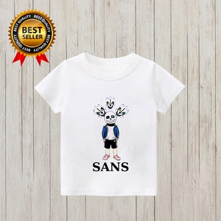 Áo thun cho bé Trai in hình Sans Undertale,áo Biệt đội Gangster