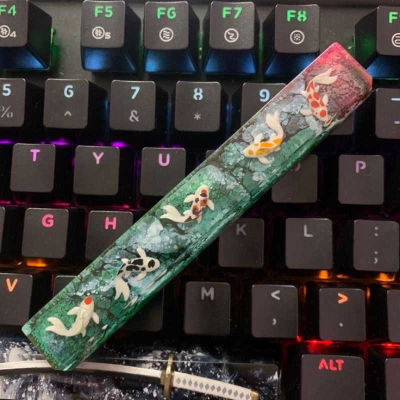 Khuôn keycap OEM - dày đẹp - dùng trong sáng tạo nghệ thuật Resin HanaYuki's Handmade]