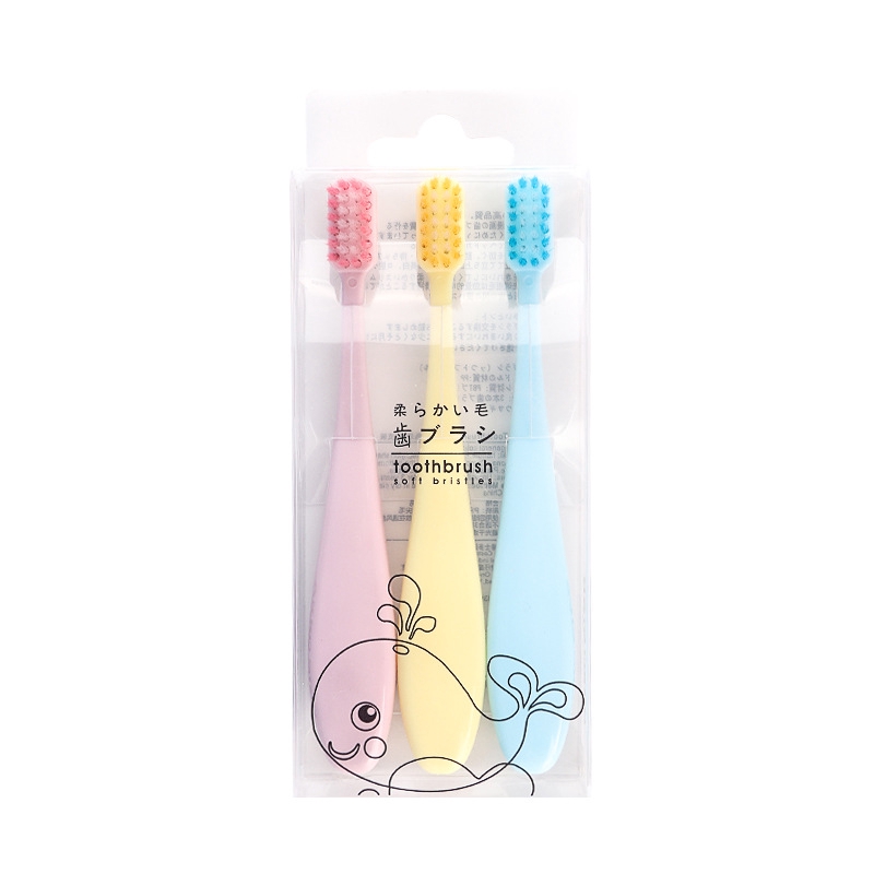 【COD】 Accept Wholesale, 3 PCS Toothbrush For Baby, Soft Bristles Toothbrush Suitable for Children From 2 To 6 Years Old, Babies Clean Teeth Supplies Toothbrush For Boys and Girls Protect Gums