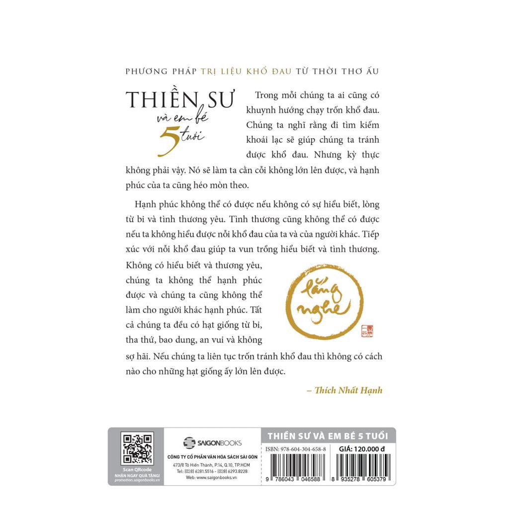 Sách &gt; Thiền Sư Và Em Bé 5 Tuổi - Thích Nhất Hạnh (Saigon Books)