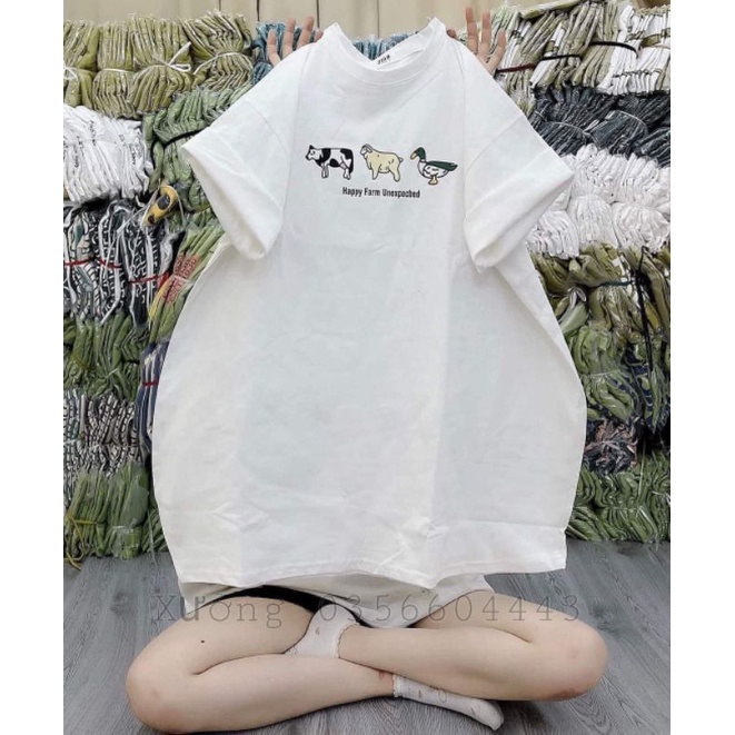 Áo Phông 3158 Cotton Khô Form Rộng Nam Nữ Unisex In Hình 3CV