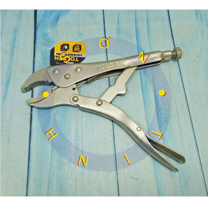 TOLSEN Kềm Kìm Bấm Khóa Chết 10inch 250mm Locking Oliers 10051