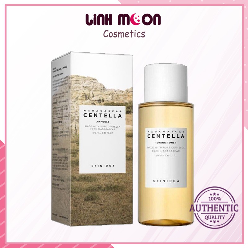 Nước Hoa Hồng Rau Má  Toner Skin1004 Madagascar Centella Toning 210ml