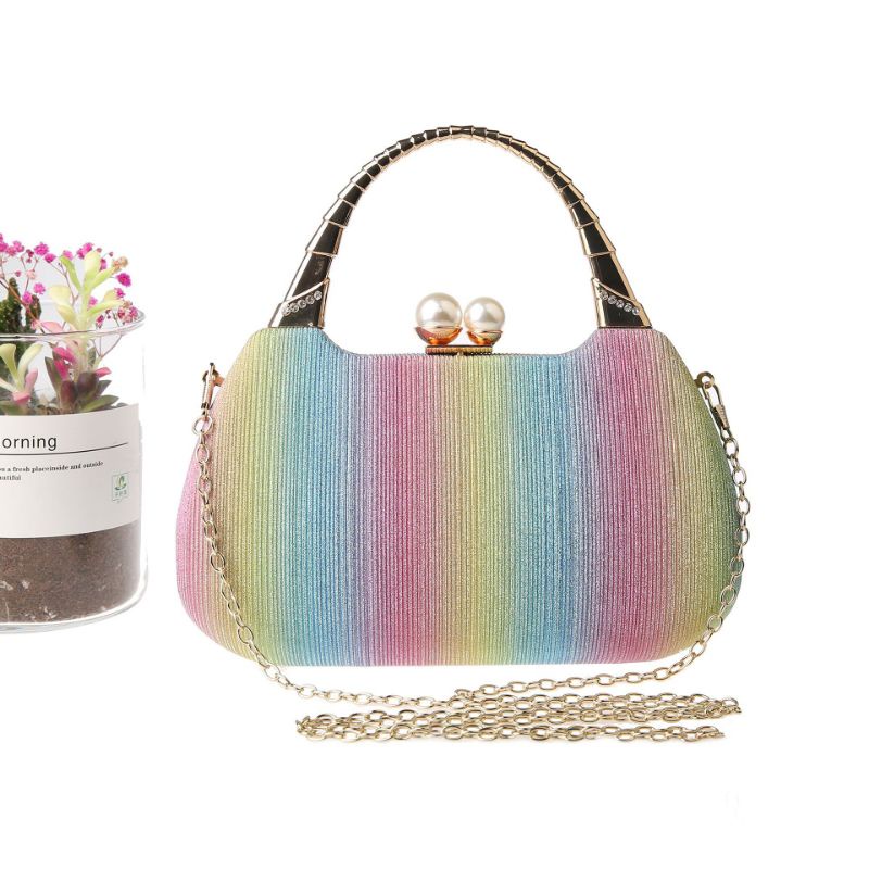 TÚI XÁCH BÀ SUI KHOÁ NGỌC DỰ TIỆC TÚI CHO MẸ ĐƠN GIẢN SANG TRỌNG