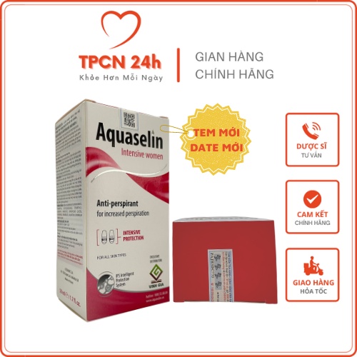 ✅(Che tên) Aquaselin intensive women – Lăn nách nữ loại mạnh (mồ hôi nhiều)