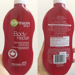 Kem dưỡng thể 250ml Garnier Body repair