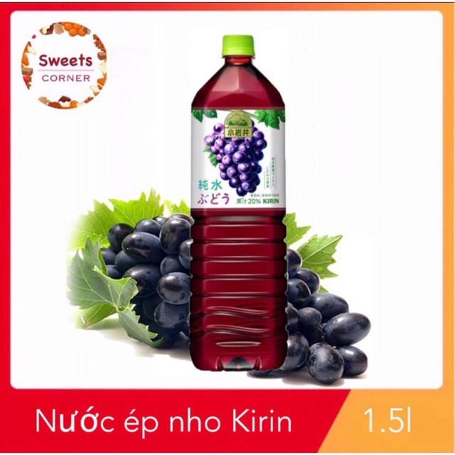 Nước ép nho Kirin Nhật Bản 1500ml