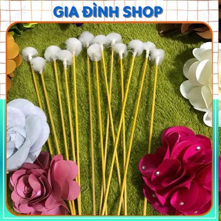 [ RẺ BẤT NGỜ ] Bông Ngoáy Tai Cán Gỗ Chuyên Dùng Trong các Tiệm Tóc, Hộ Gia Đình, An Toàn, Tiện Lợi