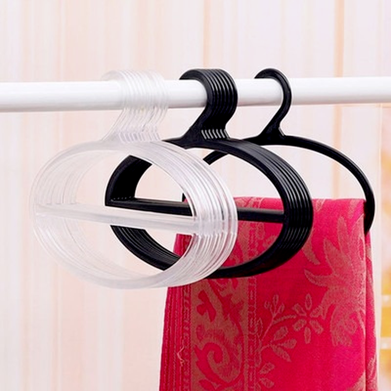 Móc Treo Khăn Choàng 2 Tầng Tiết Kiệm Không Gian