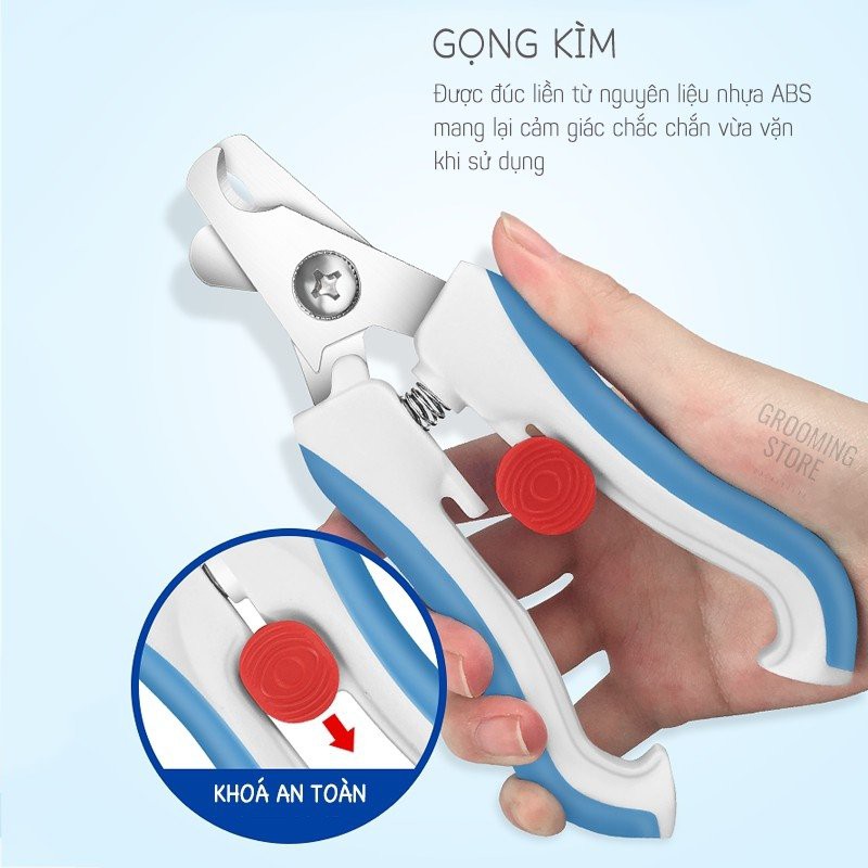 KÌM CẮT MÓNG CHÓ MÈO - KỀM CẮT MÓNG CHO THÚ CƯNG - Loại 1 kềm chắc chắn và sắc bén