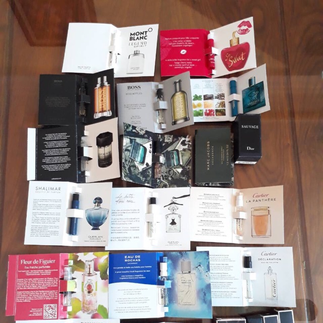 Sample Nước hoa các loại - từ Pháp