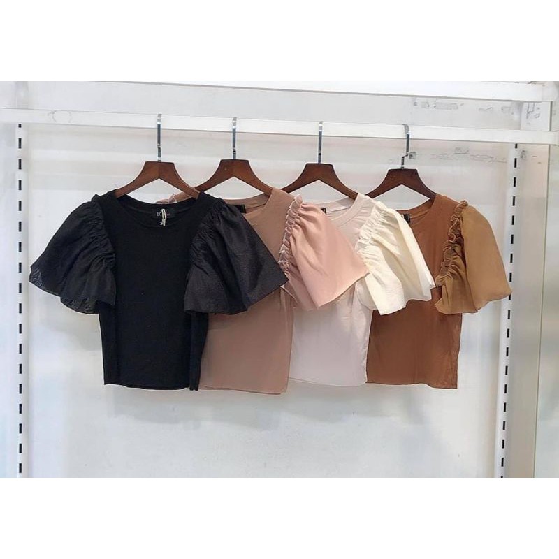 Áo Len tăm tay bồng ( ảnh + video quay thật 100%) | BigBuy360 - bigbuy360.vn