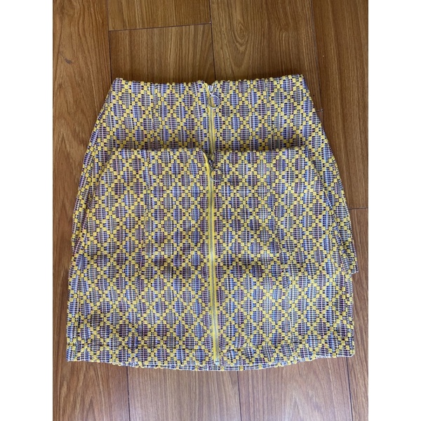 Chân váy dạ tweed Top.shop xuất dư xịn