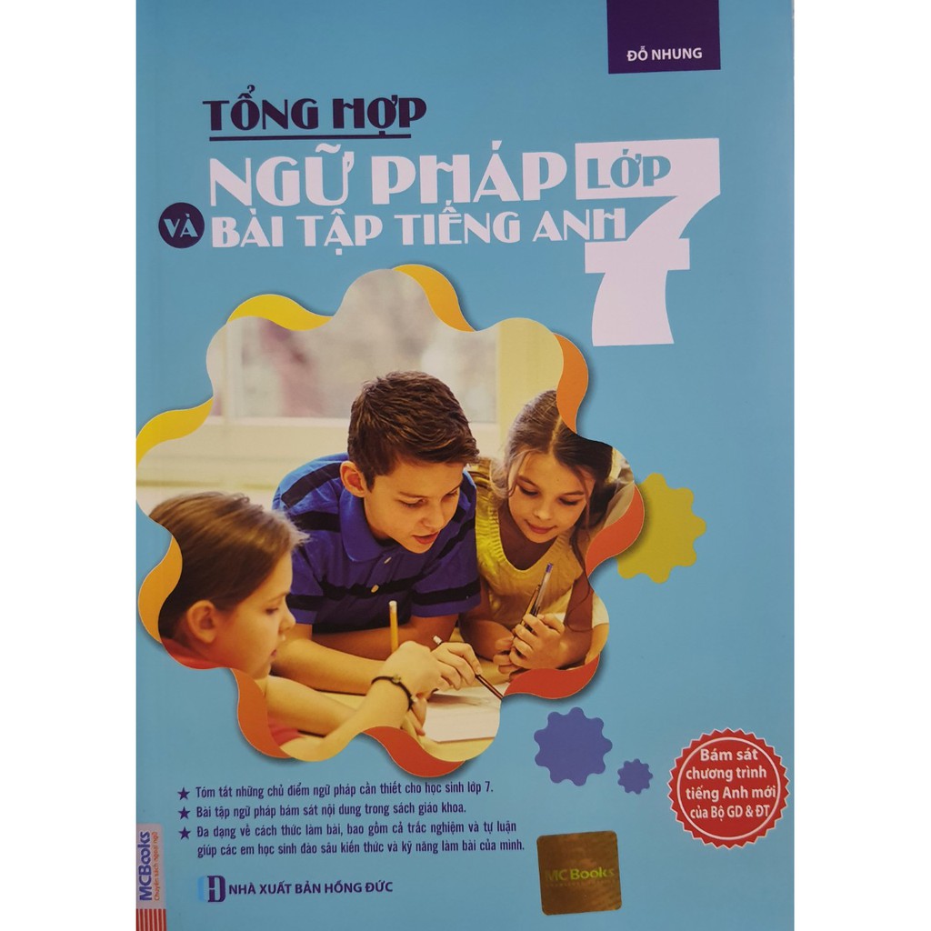 Sách - Tổng hợp Ngữ pháp và Bài tập tiếng Anh Lớp 7